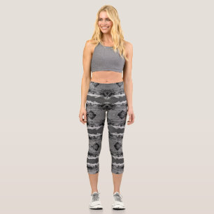 Vintage USA Alaska glacier bay national monument Capri Leggings