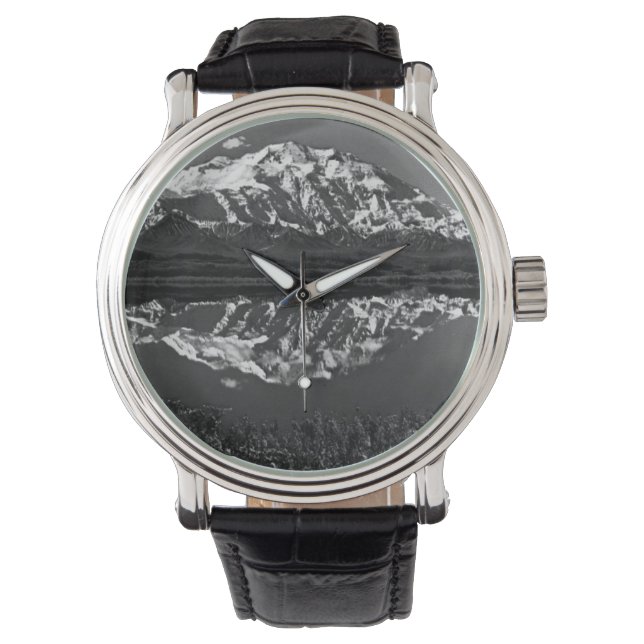 Vintage USA Alaska magnificent mt mckinley Watch (Front)