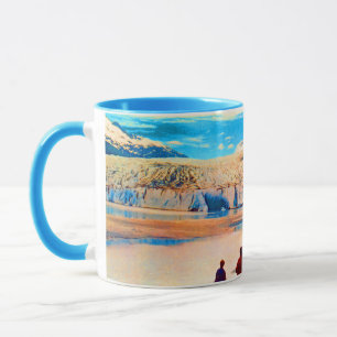 Vintage USA Alaska Mendenhall glacier Juneau Mug