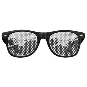 Vintage USA Alaska Worthington glacier summer Canv Retro Sunglasses