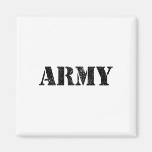 Vintage Usa Army I Military Green Us Army  Magnet