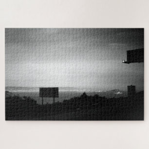 Vintage USA California San Francisco bay Alcatraz Jigsaw Puzzle