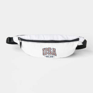Vintage USA Est 1776 Patriotic Engraving Shirt_1 Fanny Pack
