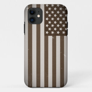 Vintage USA Flag iPhone 11 Case