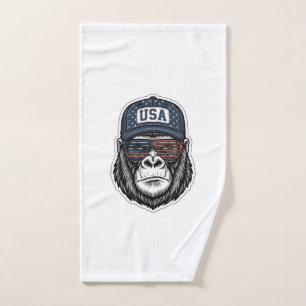 Vintage USA Lunettes de soleil Gorilla T-shirt pat