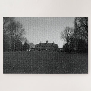 Vintage USA Mount Vernon George Washington house Jigsaw Puzzle