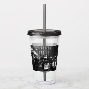 Vintage USA New York Rockefeller Centre Acrylic Tumbler