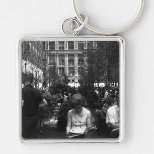 Vintage USA New York Rockefeller Centre Keychain
