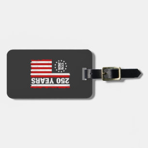 Vintage USA Semiquincentennial 250th Anniversary Luggage Tag