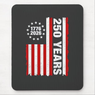 Vintage USA Semiquincentennial 250th Anniversary Mouse Pad
