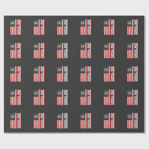Vintage USA Semiquincentennial 250th Anniversary  Wrapping Paper