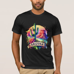 Vintage USA State Map T-Shirts – Retro travel art