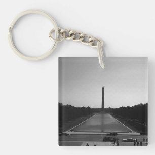 Vintage USA Washington Monument Keychain