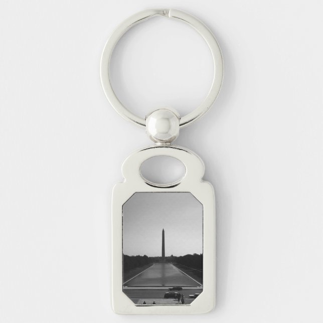 Vintage USA Washington Monument Keychain (Front)