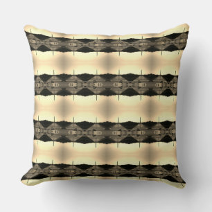 Vintage USA Washington Monument Throw Pillow