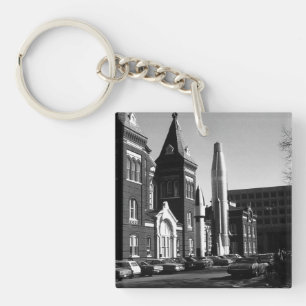 Vintage USA Washington National Air Space Museum Keychain