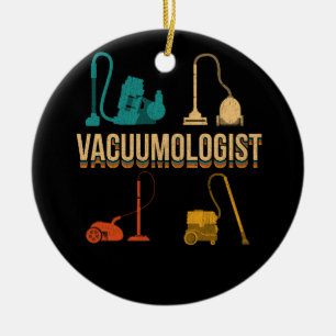 Vintage Vacuum Insulated Vacuum Bags for Clothes B Ceramic Ornament