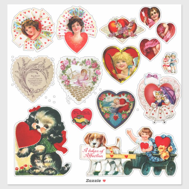 Vintage Valentine  (Sheet)