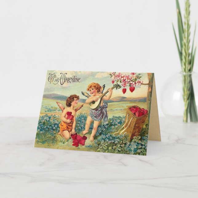 Vintage Valentine Card (Front)