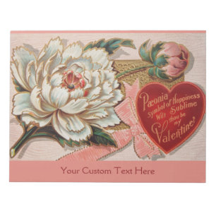 Vintage Valentine custom notepads