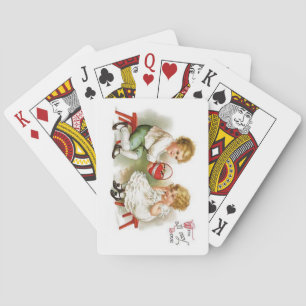 Vintage Valentine Deck of Playing Cards