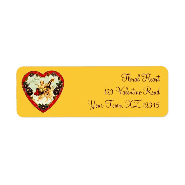 Vintage Valentine Heart (Front)