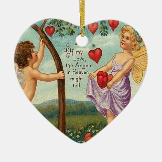 Vintage Valentine Ornament