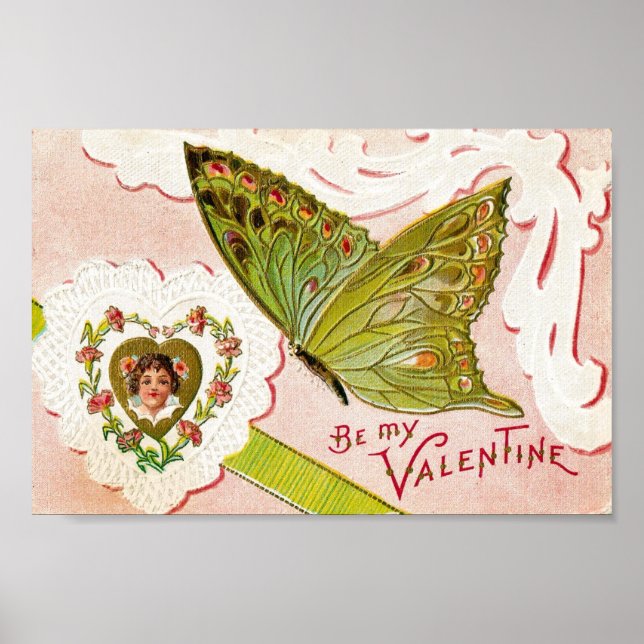Vintage Valentine Poster (Front)