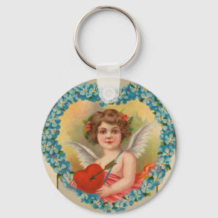 Vintage Valentine, Stecher Litho Company, ca. 1910 Keychain