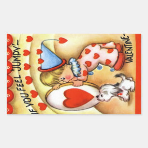 Vintage Valentine Sticker