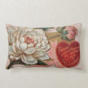 Vintage Valentine throw pillow