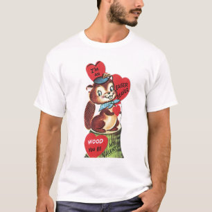 Vintage Valentine Unisex T-Shirt - Eager Beaver!