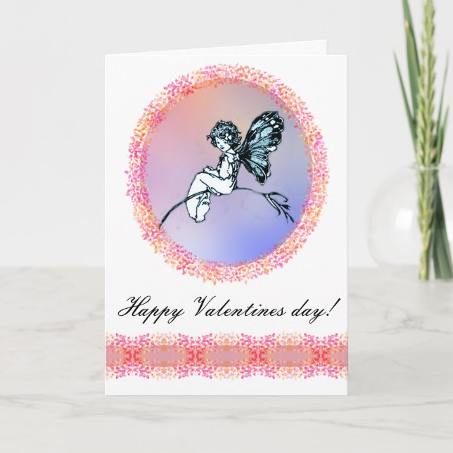 Vintage Valentines day card (Front)