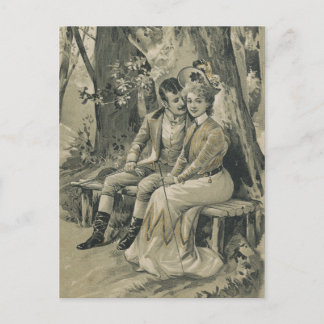 Vintage Valentines day card