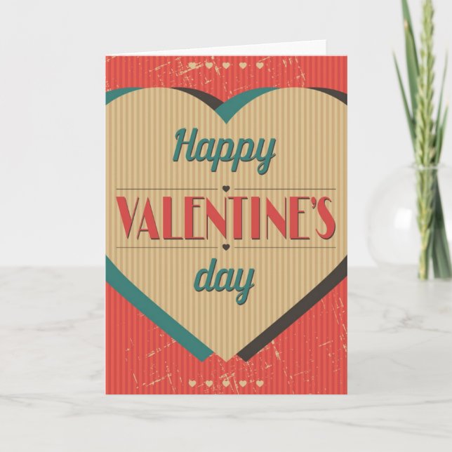 Vintage Valentine's Day Card (Front)