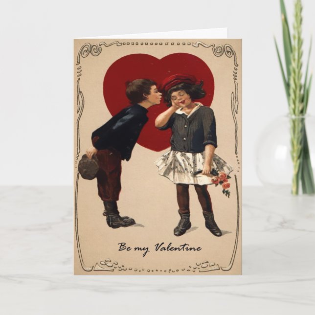 Vintage Valentine's Day Card (Front)