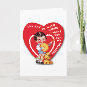 Vintage Valentine's Day Card