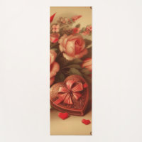 Vintage Valentine's Day Chocolates and Flowers