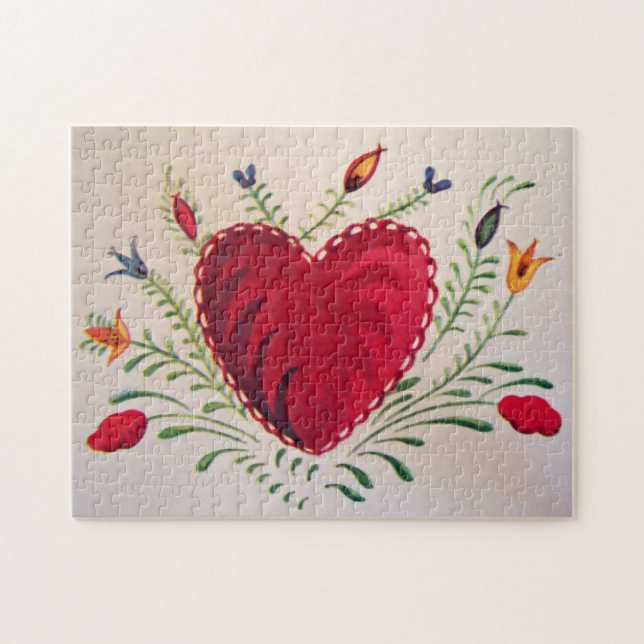 Vintage : Valentine's day - Jigsaw Puzzle (Horizontal)