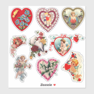 Vintage Valentine's Day Retro Classic Hearts