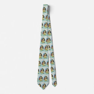Vintage Valentine's Day Victorian Love and Romance Tie