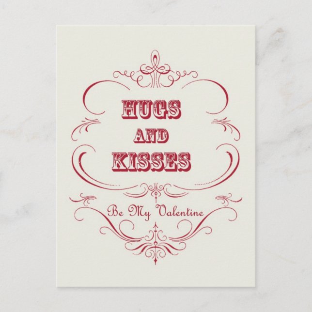 Vintage Valentine's postcard (Front)
