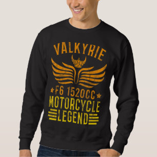 Vintage Valkyrie Motorcycle F6 1520cc Biker Mechan Sweatshirt