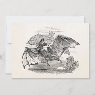 Vintage Vampire Bats Personalized Retro Bats