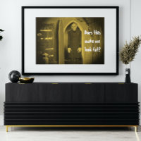 Vintage Vampire Horror Nosferatu Mustard Yellow