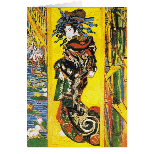 Vintage Van Gogh Geisha 1887 (Devant)