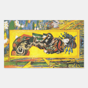Vintage Van Gogh Geisha 1887 Sticker