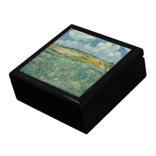 Vintage Van Gogh Plain at Auvers With Rain Clouds Gift Box