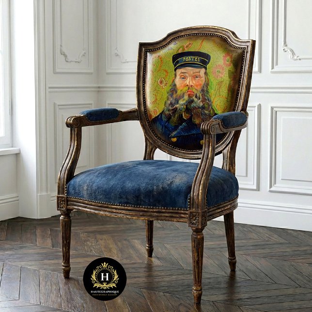 Vintage Van Gogh Postman Decoupage Tissue Paper (Creator Uploaded)