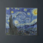 Vintage Van Gogh The Starry Night Tapestry<br><div class="desc">A reproduction of Vincent van Gogh's 1889 oil on canvas painting called "The Starry Night".</div>